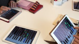 iPadで演奏